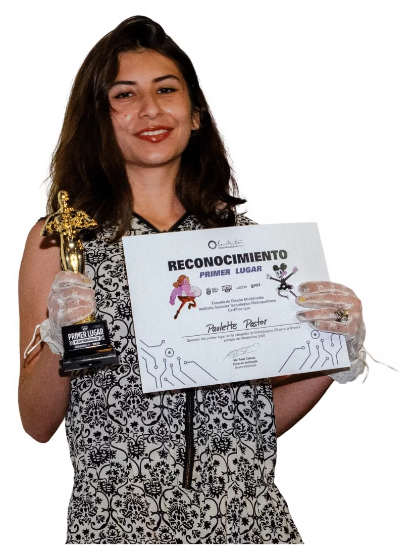 Paulette Pastor | Ganadora Mejor Videojuego 2D MediaFest 2025